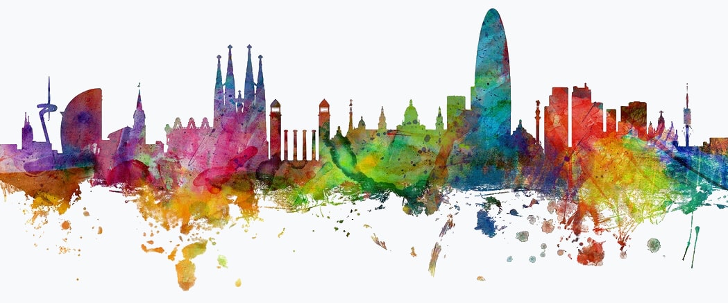 Skyline de Barcelone